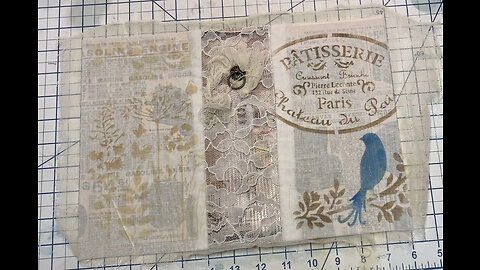 Episode 260 - Junk Journal with Daffodils Galleria - Patchwork Journal Pt. 10