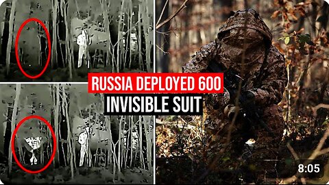 Russian Troops Employ Silhouette-Blurring Stealth Suits by snipers and special forces