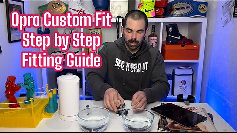 How to Fit an Opro Custom-Fit Mouth Guard - Tutorial for Best Fit