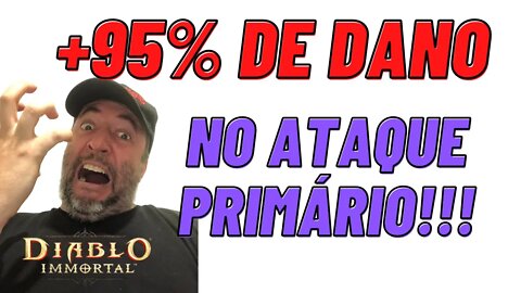 Diablo Immortal - Combei varios bonus do jogo pra chegar nesse resultado