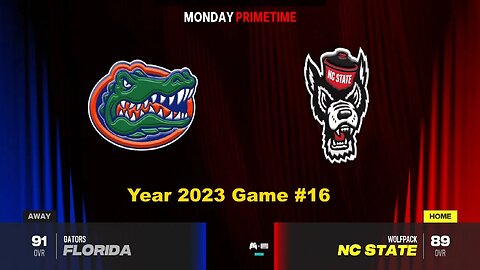 CFB 24 Flordia Vs NC State Year 2023