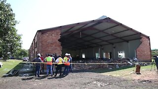 SOUTH AFRICA - KwaZulu-Natal - KZN Church collapses (Video) (2jK)