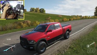 RAM 2500 POWER WAGON Forza Horizon 4 gameplay Logitech g29