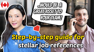 How to get stellar JOB REFERENCES (5-step foolproof guide)