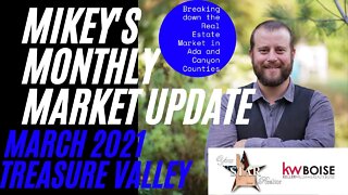Mikey's Market Update! - Boise Idaho Real Estate Market - March 2021 - Treasure Valley Idaho