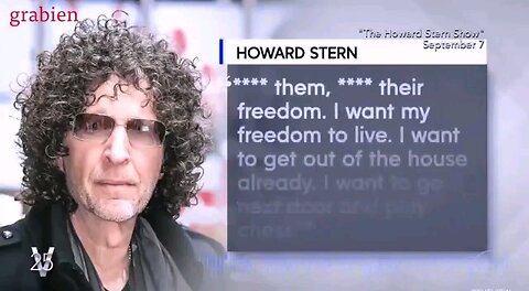 RIP Howard Stern. never forget what he wanted for purebloods. mrna genocide continues.