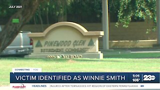 Nursing home murder victim identified as Winnie Smith