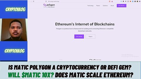 Is Matic Polygon A Cryptocurrency or DEFI Gem? Will $MATIC 10X? Does Matic Scale Ethereum?