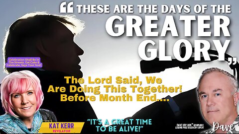 Dave XRPLion GOD SAID: BEFORE THE END OF THE MONTH - KAT KERR PROPHETIC WORD MUST SEE TRUNP NEWS