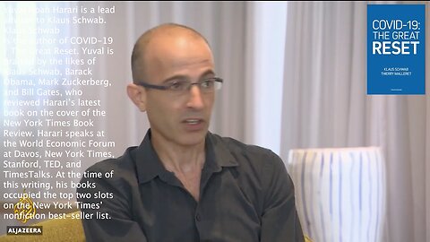 Yuval Noah Harari & Klaus Schwab Discuss: "Trump Is Destroying the Alliance System Around the World," "Humans Are Hackable Animals," "Useless Humans," etc.