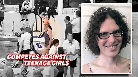 PARENTS OUTRAGED AS 50-YEAR-OLD TRANS SWIMMER COMPETES AGAINST TEEN GIRLS, SHARES LOCKER ROOM!