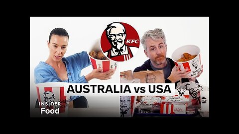 US vs Australia KFC | Food Wars | Insider Food