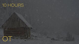 The Winters Take Their Toll | Blizzard in the Russian Countryside | Howling Wind & Blowing Snow