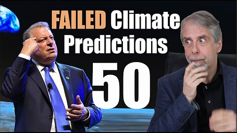 THIS IS FOR ALL YOU CLIMATE CHANGE LIBERALS, I HAVE 50 FAILED CLIMATE CHANGE PREDICTIONS!!!!