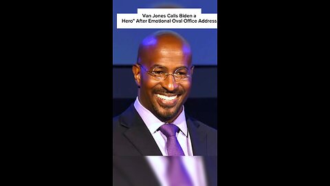 Van Jones Calls Biden a "Hero" After Emotional Oval Office Address