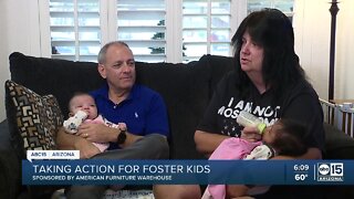 Taking action for foster kids: Gallo family