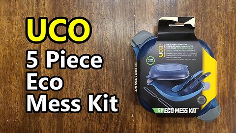 UCO Eco Mess Kit - For Camping & Backpacking