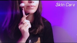 ASMR - Fazendo tua Skincare noturna