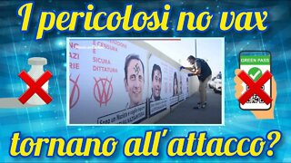 A Rimini compaiono manifesti contro la dittatura sanitaria!