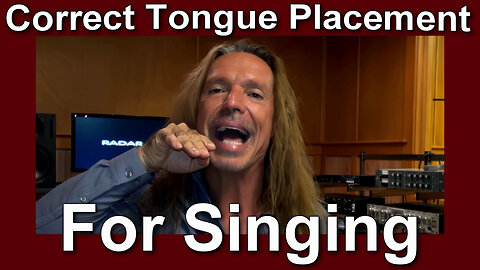 Correct Tongue Placement for Singing - Ken Tamplin Vocal Academy 4K