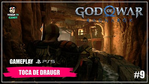 God of War Ragnarok(Gameplay PS5) Toca de Draugr #9