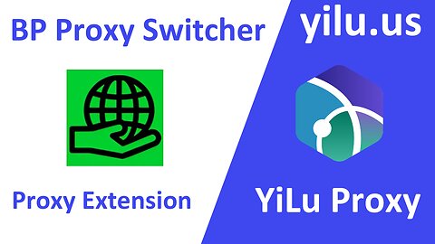 BP Proxy Switcher Extension Settings on Chrome Browser - yilu.us