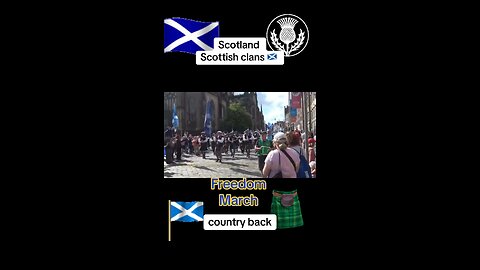 Scottish freedom march