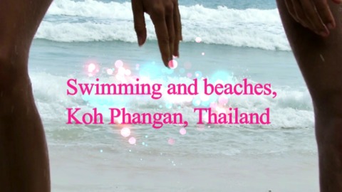 Swimming and beaches, Koh Phangan, Thailand