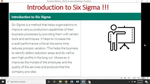 Part 02 : Six Sigma Methodology [White Belt] / 6σ পদ্ধতি [Bangla]