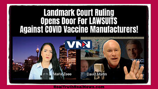 💥💉 HUGE! Dr. David Martin Explains the Landmark Court Ruling That Opens Door For LAWSUITS Against COVID Vaccine Manufacturers!