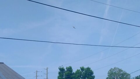 Crop Duster Plane Flying Around Canal Fulton