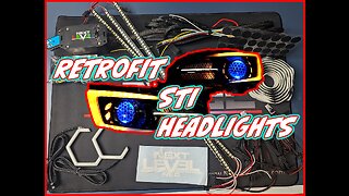 Subaru WRX STI Headlight Mods Unboxing & Retrofit Excitement! | Next Level Neo