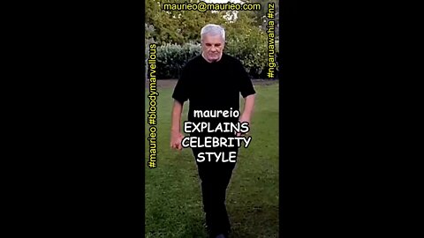 maurieo #shorts EXPLAINS CELEBRITY STYLE