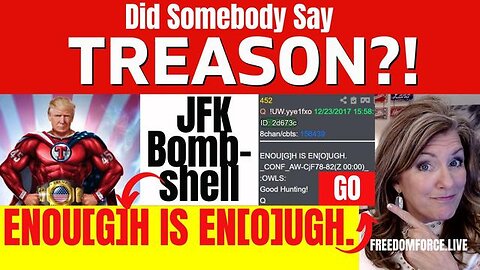 Bombshell: Treason? Did Trump Signal Go? JFK Bombshell - Zephaniah!