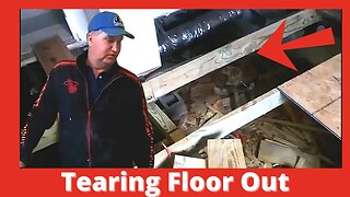 Damaged Flooring Repair Tear Out