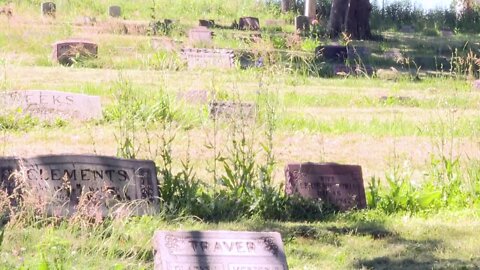 Riverdale Cemetery in Lewiston overgrown with weeds, families complain about maintenance neglect