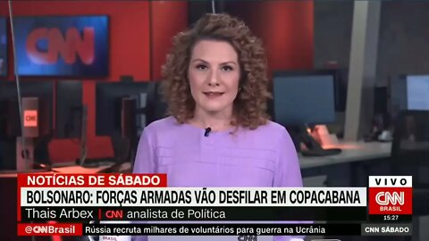 Análise: Bolsonaro diz que Forças Armadas vão desfilar em Copacabana | @SHORTS CNN