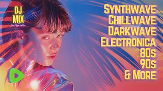 Friday Night Synthwave 80s 90s Electronica and more DJ MIX Livestream #72 Summertime Vibes Edition