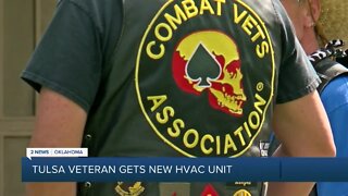 Tulsa Veteran Gets New HVAC Unit