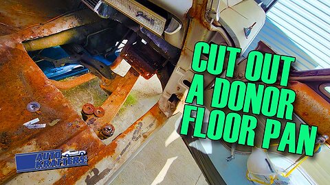 Donor Car Floor Cut Out