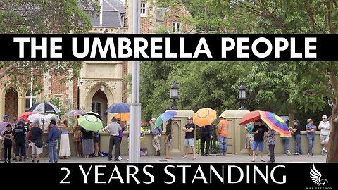 THE UMBRELLA PEOPLE 2 YEARS STANDING