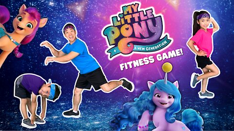 🦄 MY LITTLE PONY A New Generation Workout | This or That Kids Exercise Game + JOKES!