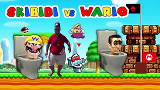 FLUSH this Game! | Skibidi Toilet V.S. Wario!