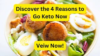 4 Reasons to Go Keto Now