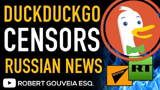 DuckDuckGo CENSORS Russian NEWS as EU Sanctions BAN Social Media POSTS