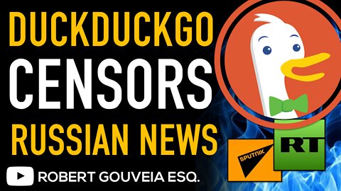 DuckDuckGo CENSORS Russian NEWS as EU Sanctions BAN Social Media POSTS
