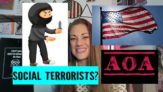 AOA: Only social terrorists have a problem with the American Flag