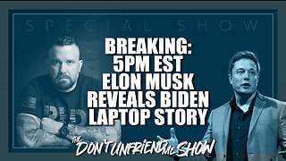 LIVE: Elon Musk tells all about Biden laptop cover-up. 02DEC22