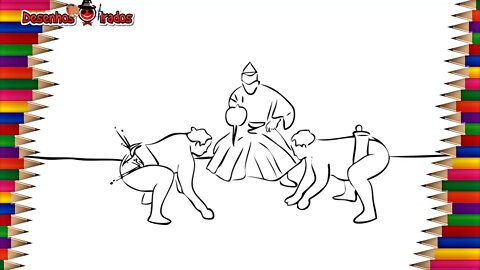 Sumô Arte Marcial Tradicional Japonesa | Sumo Japanese Martial Art | Desenhos Irados Nº 20 | 2021