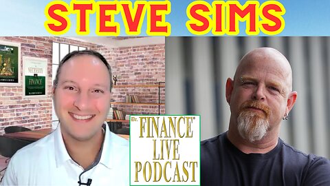 Dr. Finance Live Podcast Episode 24 - Steve Sims Interview - Luxury Concierge - Author - Speaker